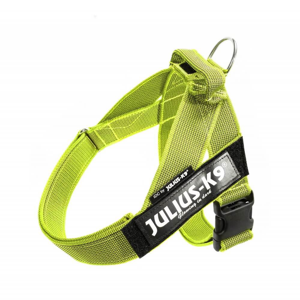 JULIUS K9 IDC Arnés Cinta Grey y Neón Para Perros Gabo&Gordo Pet Shop en Las Palmas de Gran Canaria tienda para mascotas, perros, gatos, conejos, tortugas, animales, accesorios para mascotas