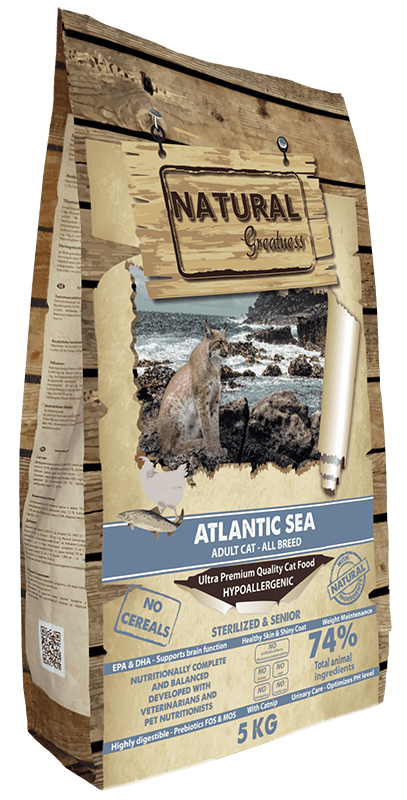 NATURAL GREATNESS RECETA Atlantic Sea GATOS ADULTOS SENSITIVE SIN CEREALES Gabo y Gordo E Shop, la mejor tienda online en las Islas Canarias, España, tienda online para mascotas, perros, gatos, conejos, tortugas, animales, accesorios para mascotas en general.
Gabo y Gordo E Shop in Canary Islands, the best store for pets, dogs, cats, rabbits, turtles, animals, pet accessories.
