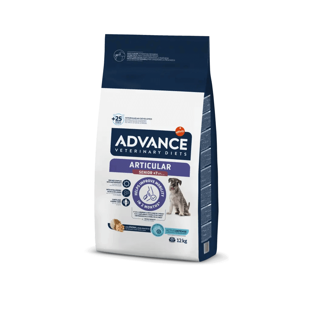 ADVANCE Vet Articular Senior +7 años | Pienso para perros adultos. Gabo y Gordo E Shop, la mejor tienda online en las Islas Canarias, España, tienda online para mascotas, perros, gatos, conejos, tortugas, animales, accesorios para mascotas en general.
Gabo y Gordo E Shop in Canary Islands, the best store for pets, dogs, cats, rabbits, turtles, animals, pet accessories.