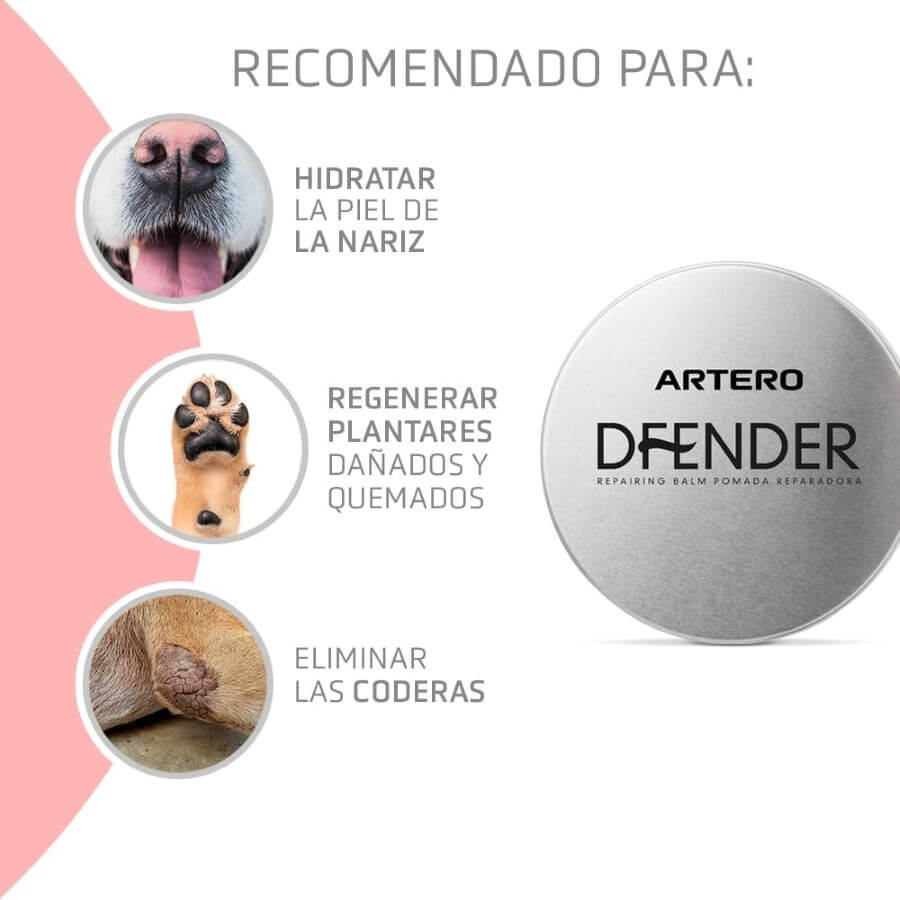 Artero Dfender Crema reparadora de almohadillas 100 ml Gabo y Gordo E Shop, la mejor tienda online en las Islas Canarias, España, tienda online para mascotas, perros, gatos, conejos, tortugas, animales, accesorios para mascotas en general.
Gabo y Gordo E Shop in Canary Islands, the best store for pets, dogs, cats, rabbits, turtles, animals, pet accessories.