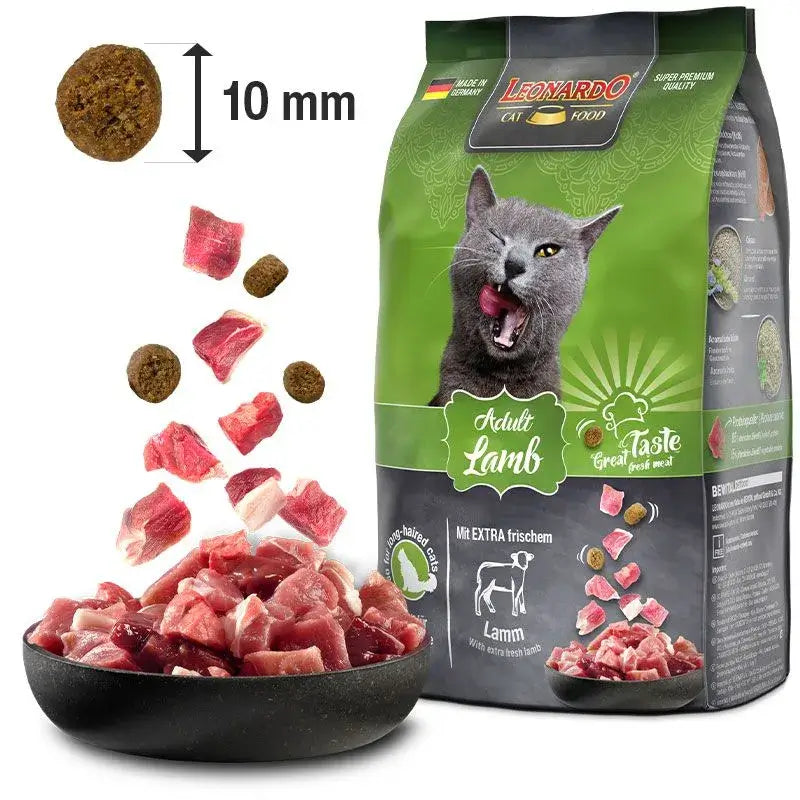 LEONARDO® Adult Lamb| Pienso para gatos en Gabo&Gordo Pet Shop en Las Palmas de Gran Canaria tienda para mascotas, perros, gatos, conejos, tortugas, animales, accesorios para mascotas