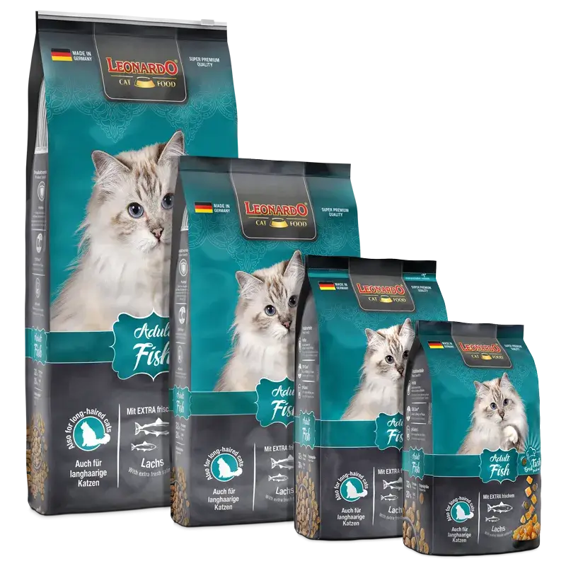 LEONARDO® Adult Fish | Pienso para gatos en Gabo y Gordo E Shop, la mejor tienda online en Gran Canaria, Islas Canarias, España, tienda online para mascotas, perros, gatos, conejos, tortugas, animales, accesorios para mascotas en general.
Gabo y Gordo E Shop is the best online pet shop in Gran Canaria, Canary Islands, Spain.