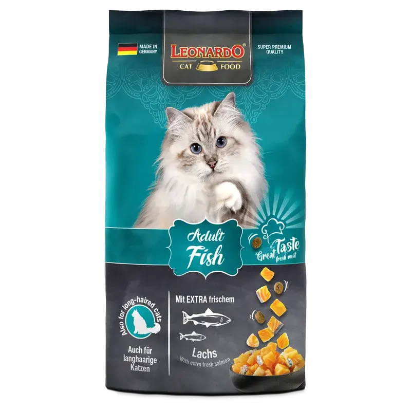 LEONARDO® Adult Fish | Pienso para gatos en Gabo y Gordo E Shop, la mejor tienda online en Gran Canaria, Islas Canarias, España, tienda online para mascotas, perros, gatos, conejos, tortugas, animales, accesorios para mascotas en general.
Gabo y Gordo E Shop is the best online pet shop in Gran Canaria, Canary Islands, Spain.