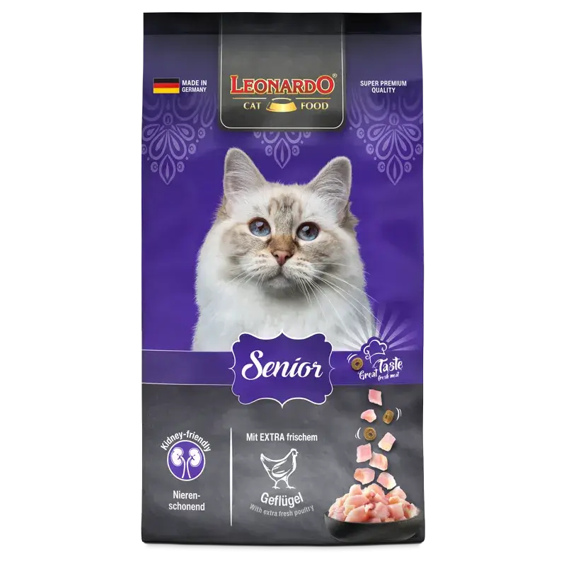 LEONARDO® Adult Senior | Pienso para gatos en Gabo y Gordo E Shop, la mejor tienda online en Gran Canaria, Islas Canarias, España, tienda online para mascotas, perros, gatos, conejos, tortugas, animales, accesorios para mascotas en general.
Gabo y Gordo E Shop is the best online pet shop in Gran Canaria, Canary Islands, Spain.