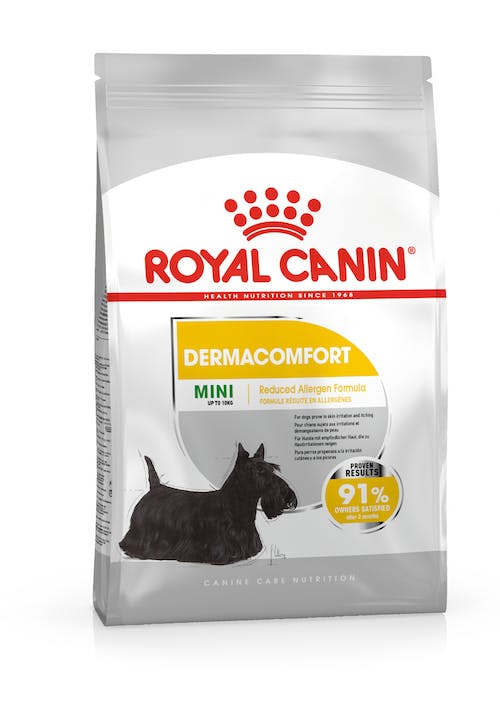 ROYAL CANIN Gama Care Dermacomfort Xsmall, Mini, Medium, Maxi. Gabo y Gordo E Shop, la mejor tienda online en las Islas Canarias, España, tienda online para mascotas, perros, gatos, conejos, tortugas, animales, accesorios para mascotas en general. 
Gabo y Gordo E Shop in Canary Islands, the best store for pets, dogs, cats, rabbits, turtles, animals, pet accessories.