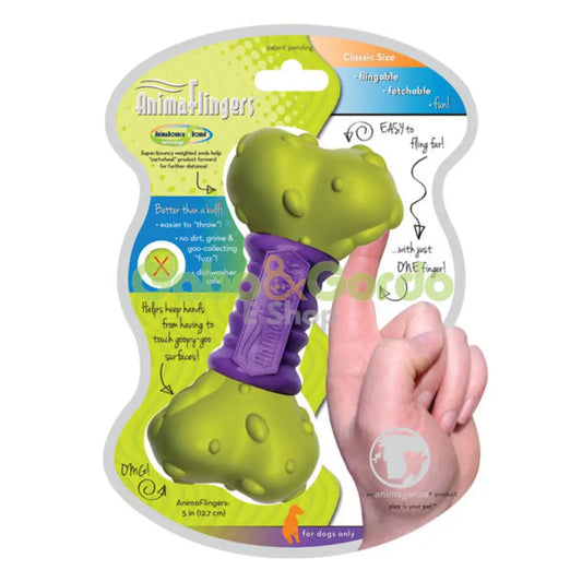 ANIMA FLINGERS HUESO PARA PERROS (VERDE) 5 in (12.7 cm) Gabo y Gordo E Shop, la mejor tienda online en las Islas Canarias, España, tienda online para mascotas, perros, gatos, conejos, tortugas, animales, accesorios para mascotas en general. 
Gabo y Gordo E Shop in Canary Islands, the best store for pets, dogs, cats, rabbits, turtles, animals, pet accessories.