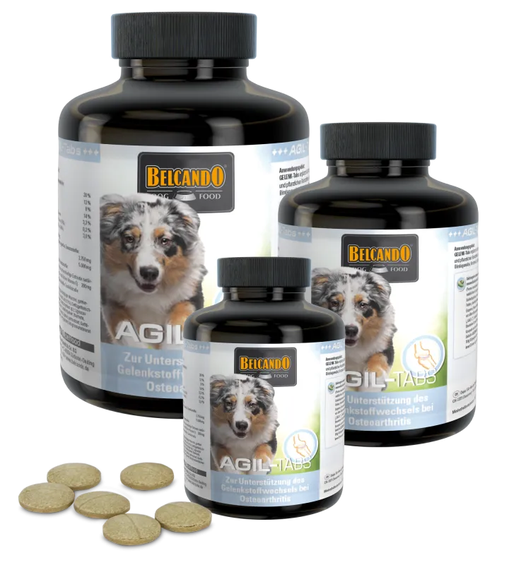 BELCANDO AGIL-TABS 60 tabletas para articulaciones de perros grandes o con artrosis