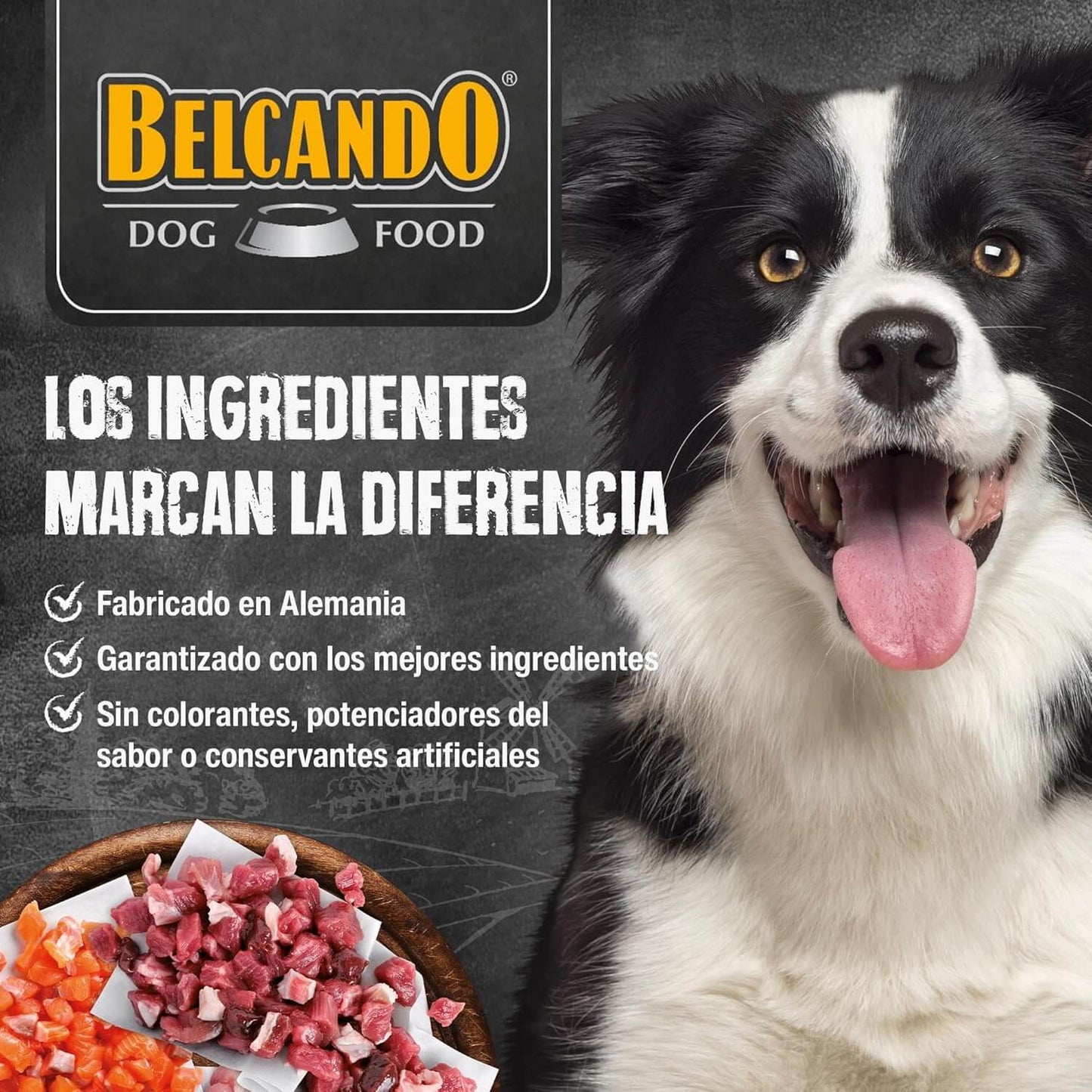 BELCANDO Single Protein Búfalo – Alimento húmedo monoproteico premium para perros adultos, ideal para dietas de eliminación e intolerancias.