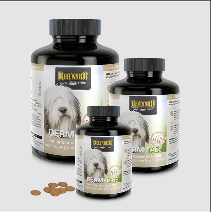 BELCANDO Derm-Tabs 60 tabletas para fortalecer piel y pelaje de perros
