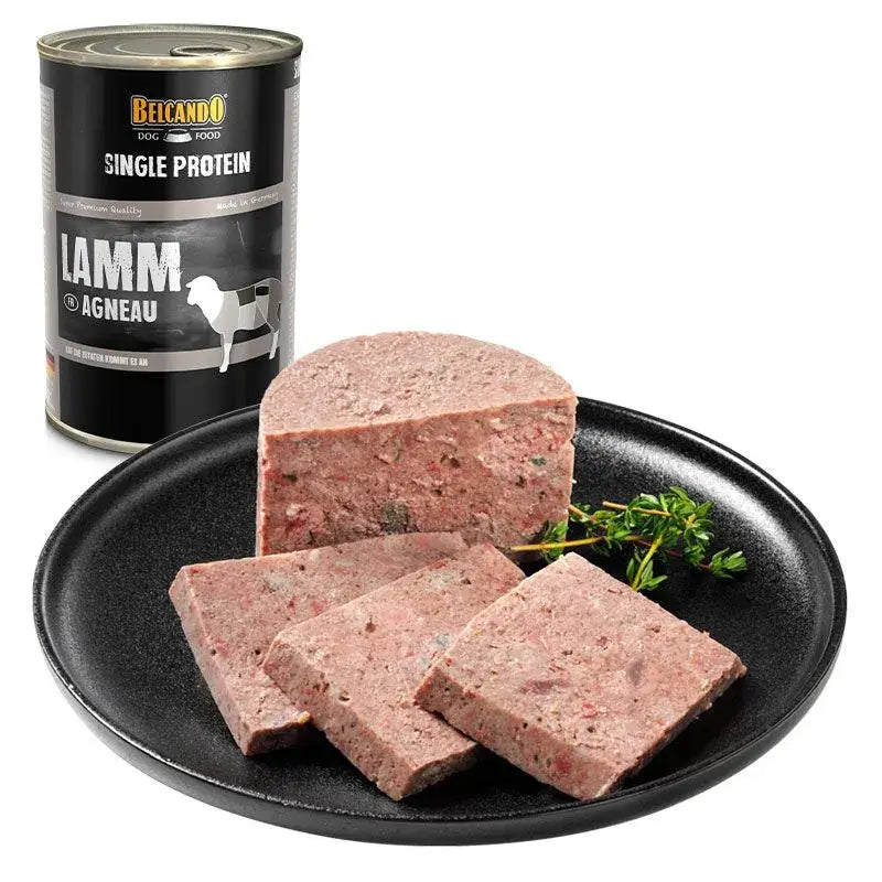 BELCANDO Single Protein Cordero – Alimento húmedo monoproteico para perros