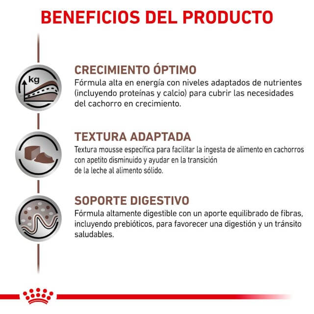 ROYAL CANIN Puppy Paté  | Pack de lata de 12 x 195 g para  cachorros.  Gabo y Gordo E Shop, la mejor tienda online en las Islas Canarias, España, tienda online para mascotas, perros, gatos, conejos, tortugas, animales, accesorios para mascotas en general. 
Gabo y Gordo E Shop in Canary Islands, the best store for pets, dogs, cats, rabbits, turtles, animals, pet accessories.