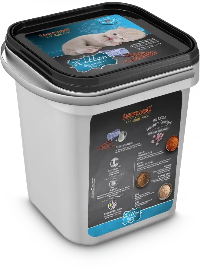 LEONARDO® Kitten Granula-Start 1Kg | Pienso para gatos Gabo y Gordo Pet Shop, tienda online en las Islas Canarias, España, tienda online para mascotas, perros, gatos, conejos, tortugas, animales, accesorios para mascotas en general.