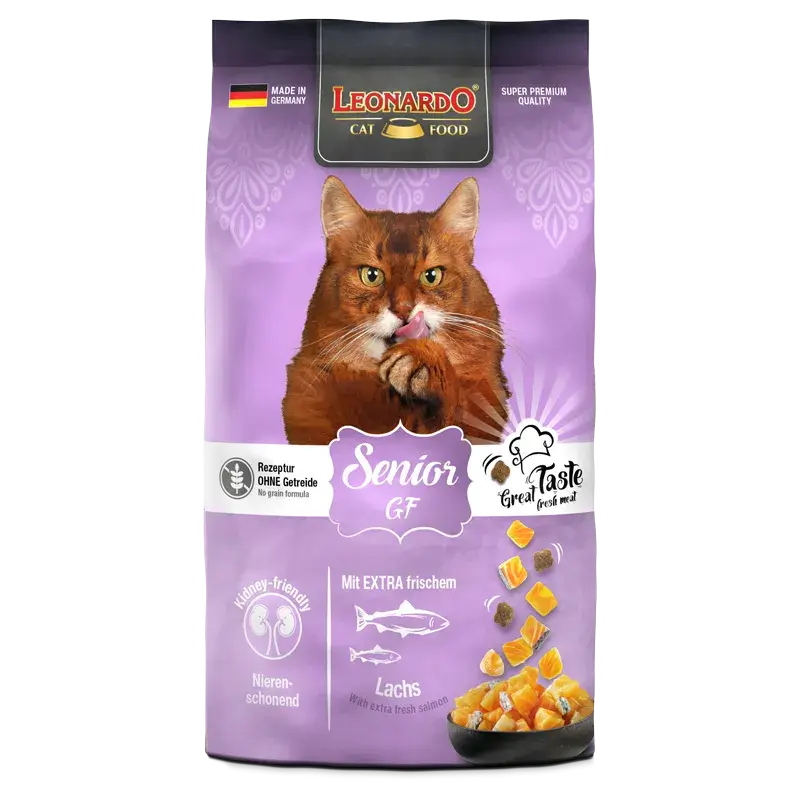 LEONARDO Adult Senior Grain Free | Pienso para gatos mayores de diez años con sensibilidad a los cereales. Gabo y Gordo E Shop, la mejor tienda online en Gran Canaria, Islas Canarias, España, tienda online para mascotas, perros, gatos, conejos, tortugas, animales, accesorios para mascotas en general.
Gabo y Gordo E Shop is the best online pet shop in Gran Canaria, Canary Islands, Spain.