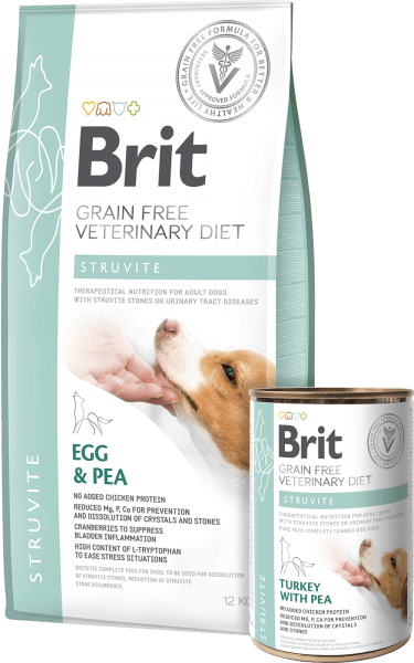 BRIT Vet Diets Struvite – Pienso veterinario para perros con problemas urinarios
