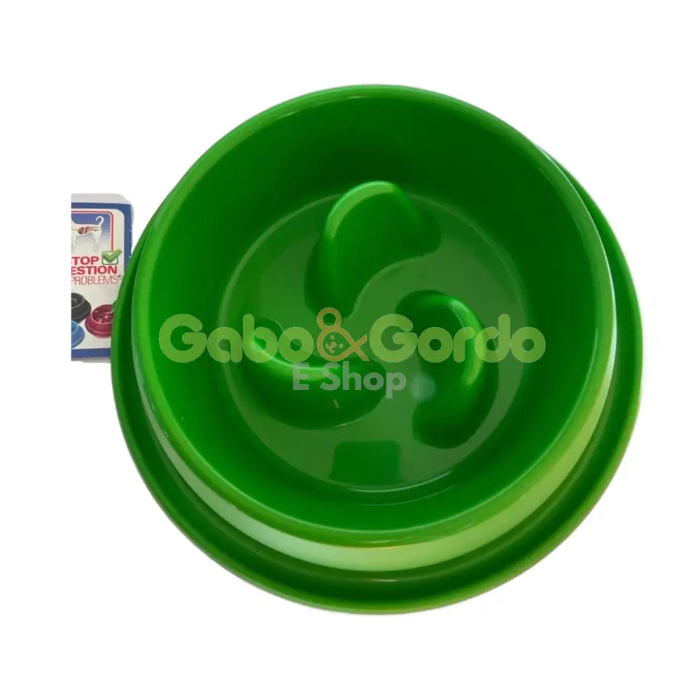 Comedero Slow Food Adagio anti-glotonería para perros y gatos, colores surtidos