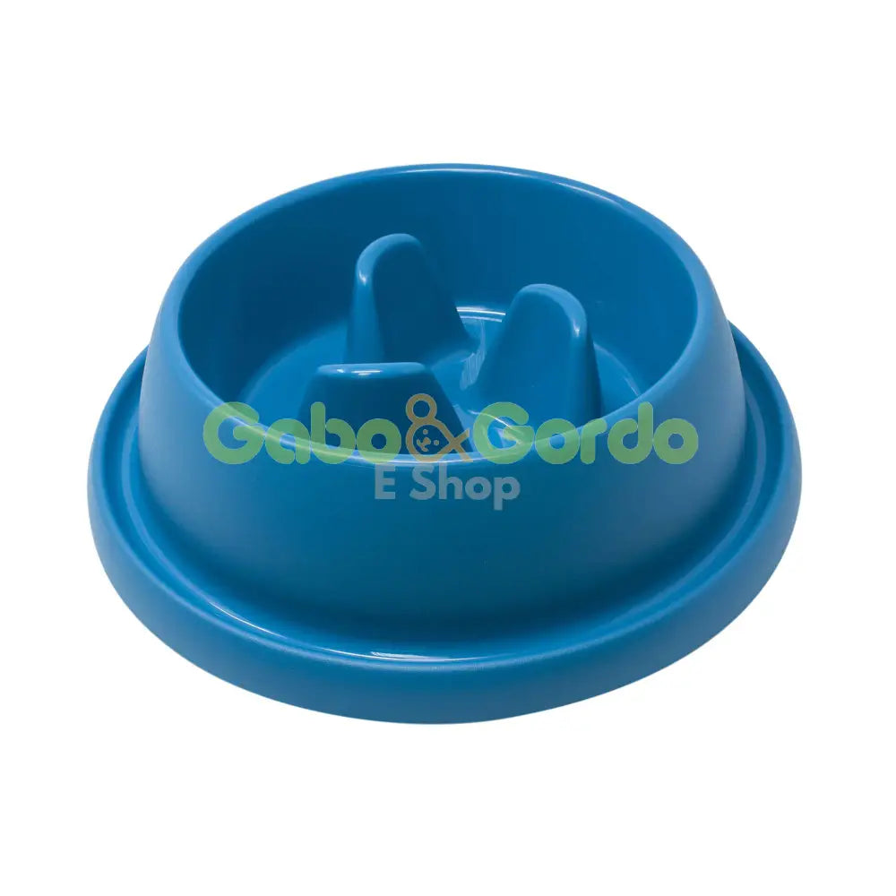 Comedero Slow Food Adagio anti-glotonería para perros y gatos, colores surtidos