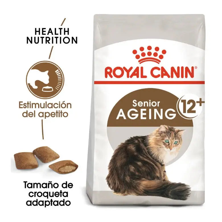 ROYAL CANIN Ageing +12 / Pienso Para Gatos. Gabo y Gordo E Shop, la mejor tienda online en las Islas Canarias, España, tienda online para mascotas, perros, gatos, conejos, tortugas, animales, accesorios para mascotas en general. 
Gabo y Gordo E Shop in Canary Islands, the best store for pets, dogs, cats, rabbits, turtles, animals, pet accessories.