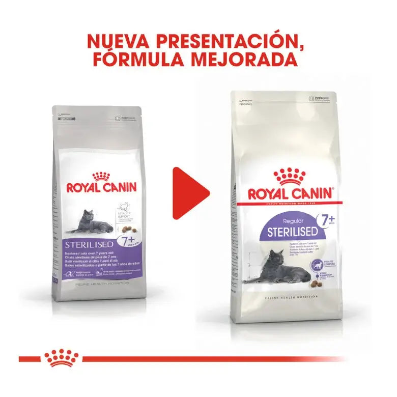 ROYAL CANIN Regular Sterilized +7 / Pienso Para Gatos Gabo y Gordo E Shop, la mejor tienda online en las Islas Canarias, España, tienda online para mascotas, perros, gatos, conejos, tortugas, animales, accesorios para mascotas en general.
Gabo y Gordo E Shop in Canary Islands, the best store for pets, dogs, cats, rabbits, turtles, animals, pet accessories.