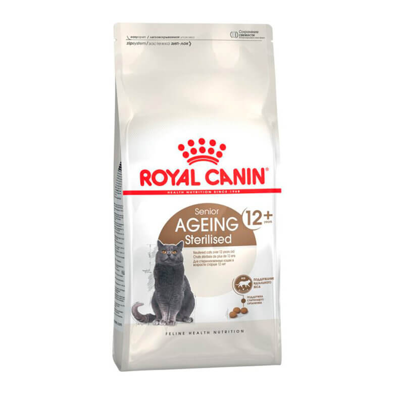 ROYAL CANIN Ageing +12 Sterilised/Pienso Para Gatos.  Gabo y Gordo E Shop, la mejor tienda online en las Islas Canarias, España, tienda online para mascotas, perros, gatos, conejos, tortugas, animales, accesorios para mascotas en general. 
Gabo y Gordo E Shop in Canary Islands, the best store for pets, dogs, cats, rabbits, turtles, animals, pet accessories.
