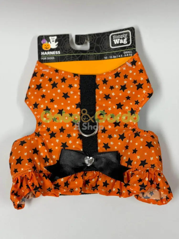 Perro pequeño disfrazado con traje de Halloween Simply Wag talla S