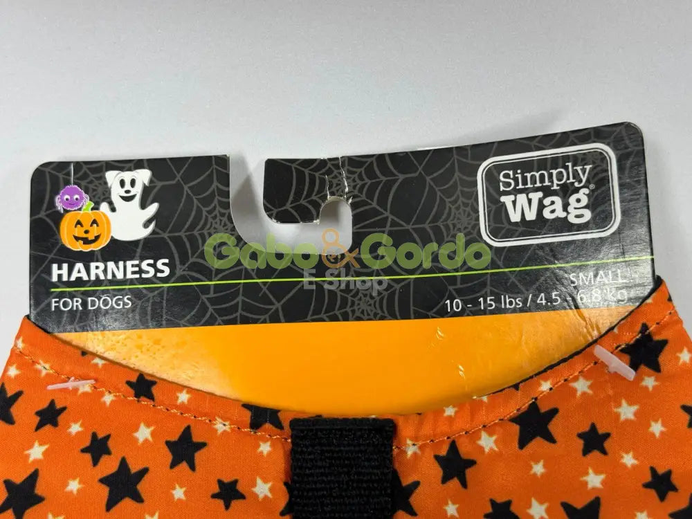 Perro pequeño disfrazado con traje de Halloween Simply Wag talla S