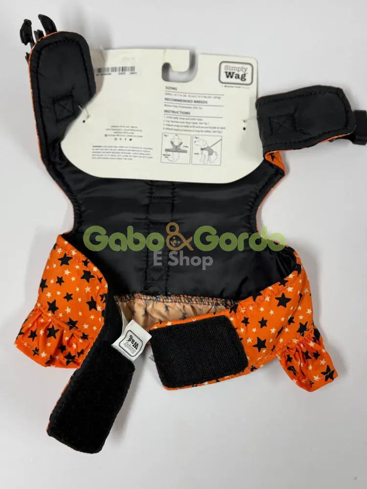 Perro pequeño disfrazado con traje de Halloween Simply Wag talla S