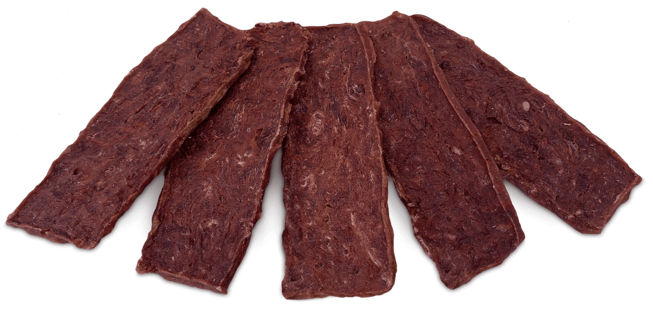 Snack natural DOKAS Filete de Ciervo para perros 60 g, hipoalergénico y rico en proteínas