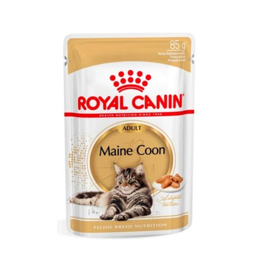 ROYAL CANIN Maine Coon Gravy Pouch Gravy Pouch | Pack de 12 x 85 g para gatos.  Gabo y Gordo E Shop, la mejor tienda online en las Islas Canarias, España, tienda online para mascotas, perros, gatos, conejos, tortugas, animales, accesorios para mascotas en general. 
Gabo y Gordo E Shop in Canary Islands, the best store for pets, dogs, cats, rabbits, turtles, animals, pet accessories.