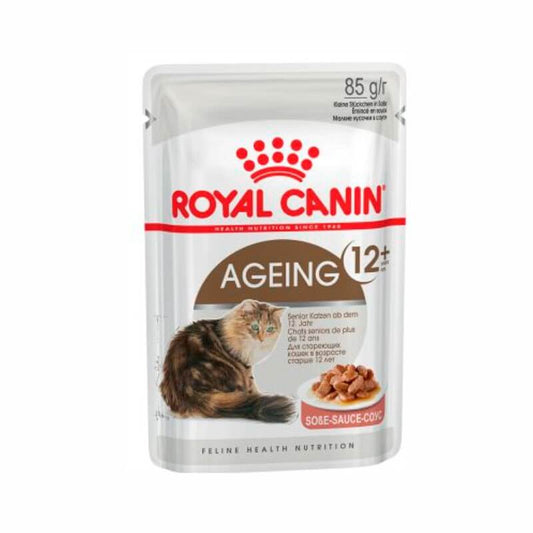ROYAL CANIN Ageing +12 Jelly Pouch | Pack de 12 x 85 g para gatos Gabo y Gordo E Shop, la mejor tienda online en las Islas Canarias, España, tienda online para mascotas, perros, gatos, conejos, tortugas, animales, accesorios para mascotas en general. 
Gabo y Gordo E Shop in Canary Islands, the best store for pets, dogs, cats, rabbits, turtles, animals, pet accessories.