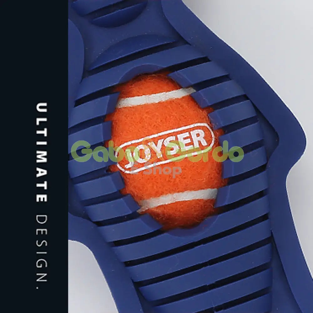 Juguete JOYSER Slimmy Zorro Real Grande azul con pelota y sonido para perros