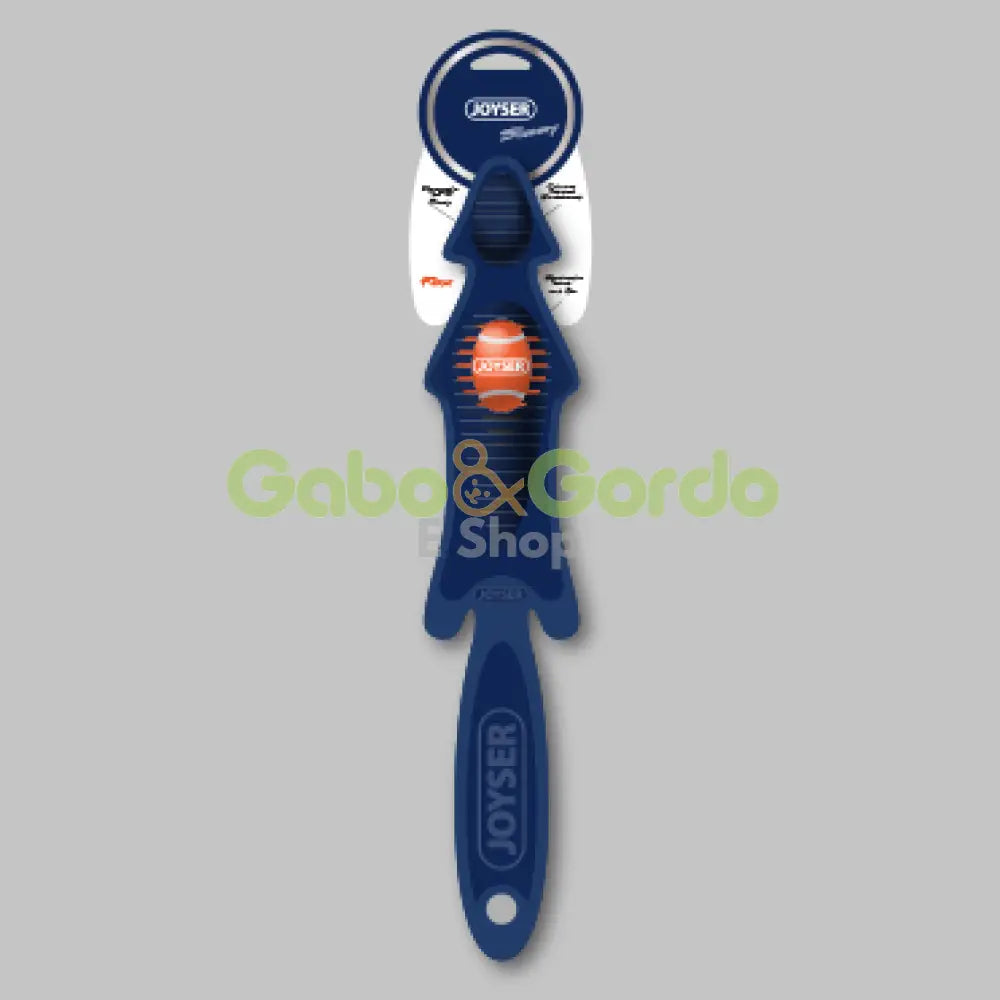 Juguete JOYSER Slimmy Zorro Real Grande azul con pelota y sonido para perros