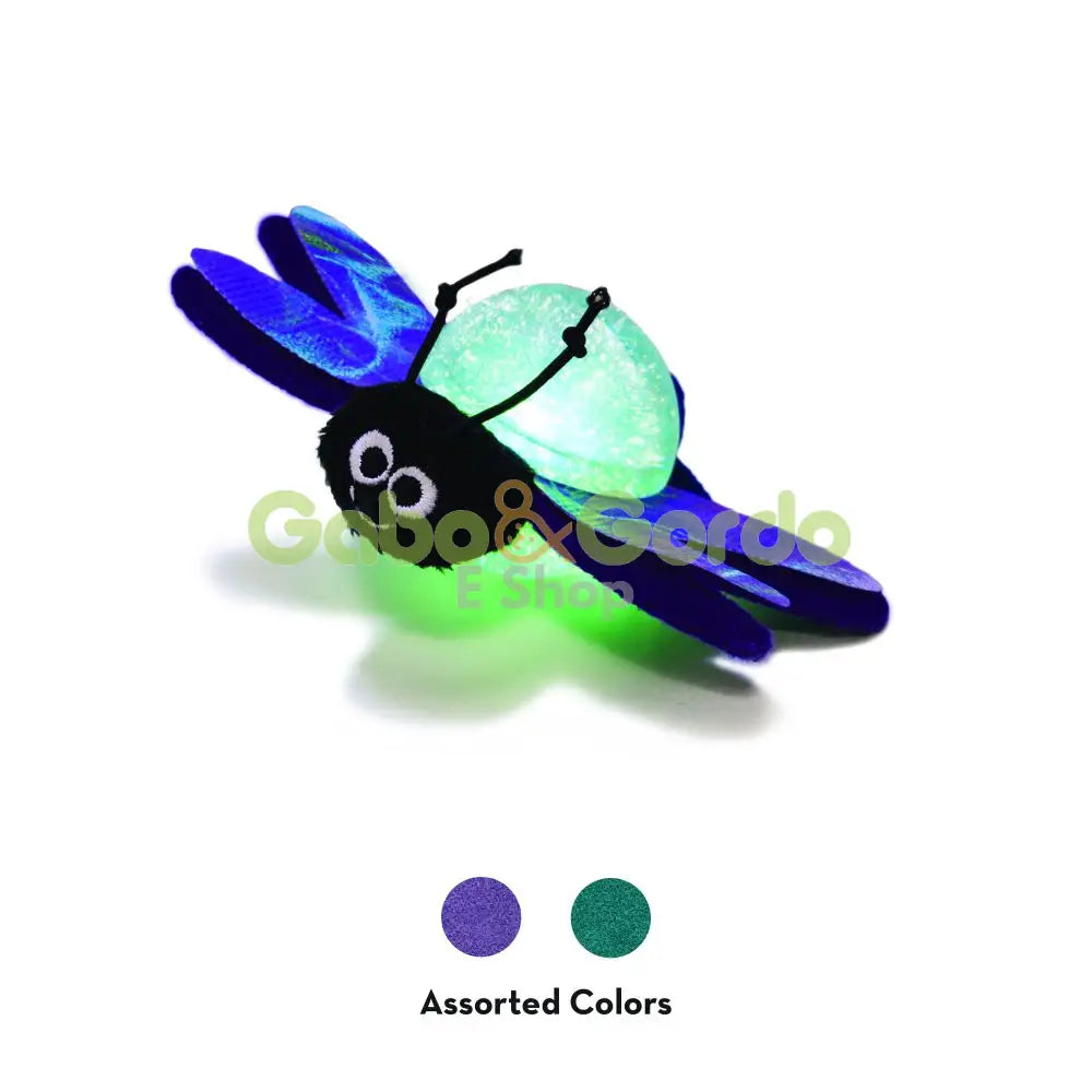 Juguete KONG Bat-A-Bout para gatos con luz LED y catnip premium