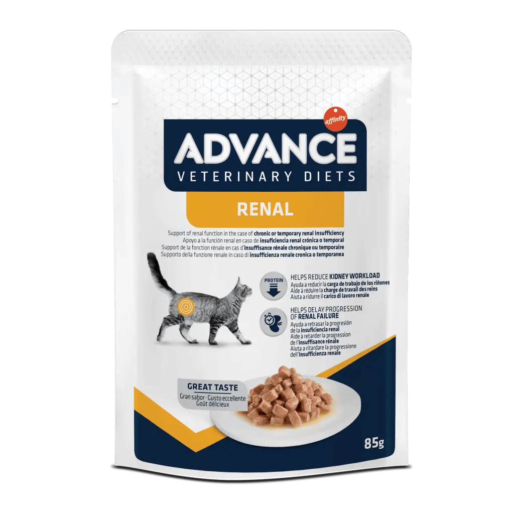 ADVANCE Vet Gastroenteric | Comida húmeda para gatos adultos Pack 12 x 85g.  Gabo y Gordo E Shop, la mejor tienda online en las Islas Canarias, España, tienda online para mascotas, perros, gatos, conejos, tortugas, animales, accesorios para mascotas en general. 
Gabo y Gordo E Shop in Canary Islands, the best store for pets, dogs, cats, rabbits, turtles, animals, pet accessories.