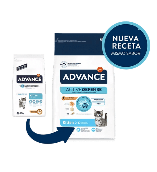 Pienso ADVANCE KITTEN Gabo y Gordo E Shop, la mejor tienda online en las Islas Canarias, España, tienda online para mascotas, perros, gatos, conejos, tortugas, animales, accesorios para mascotas en general. 
Gabo y Gordo E Shop in Canary Islands, the best store for pets, dogs, cats, rabbits, turtles, animals, pet accessories.