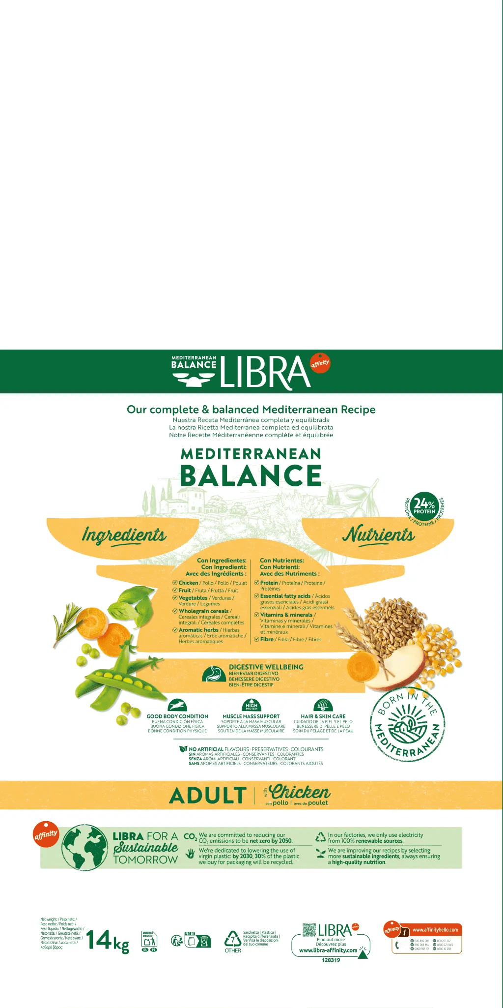 Pienso LIBRA Adult Chicken con pollo para perros adultos – Gabo y Gordo E Shop