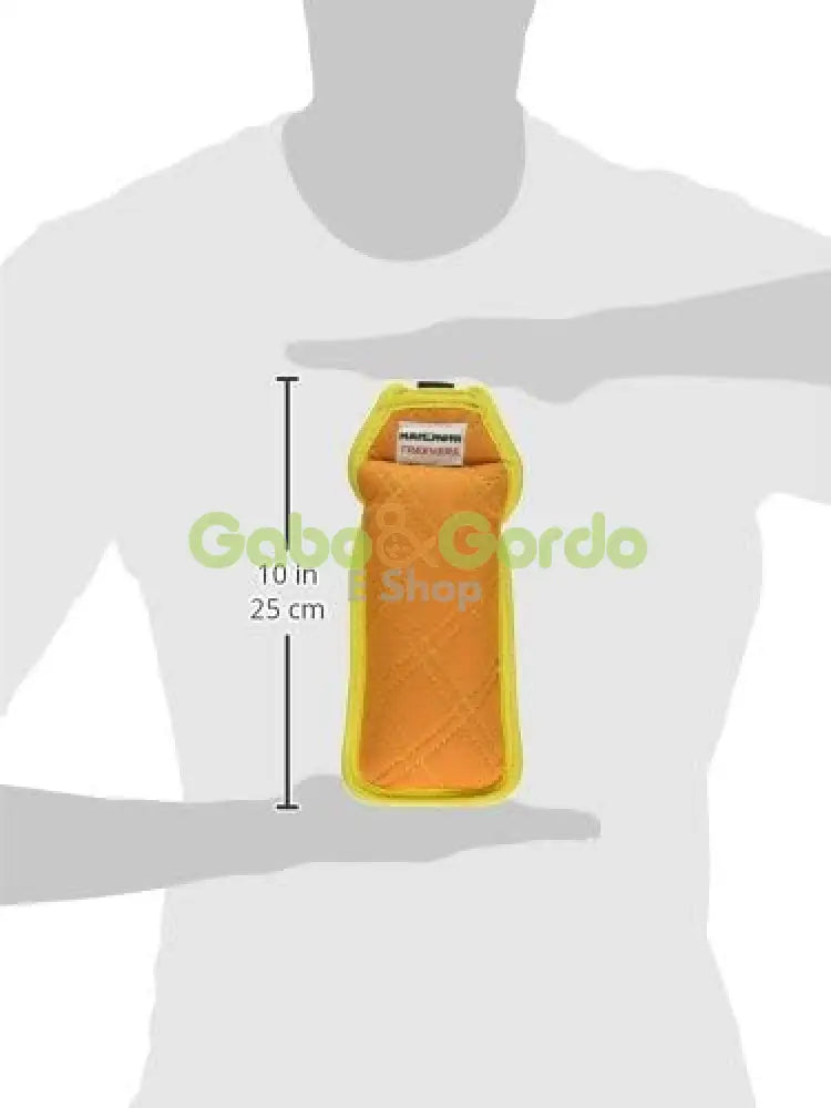 Mammoth Treevers juguete flotador rojo y amarillo para perros, resistente y seguro para agua y tierra