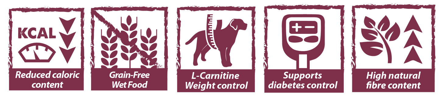 Comida húmeda Natural Greatness Obesity Control para perros con sobrepeso