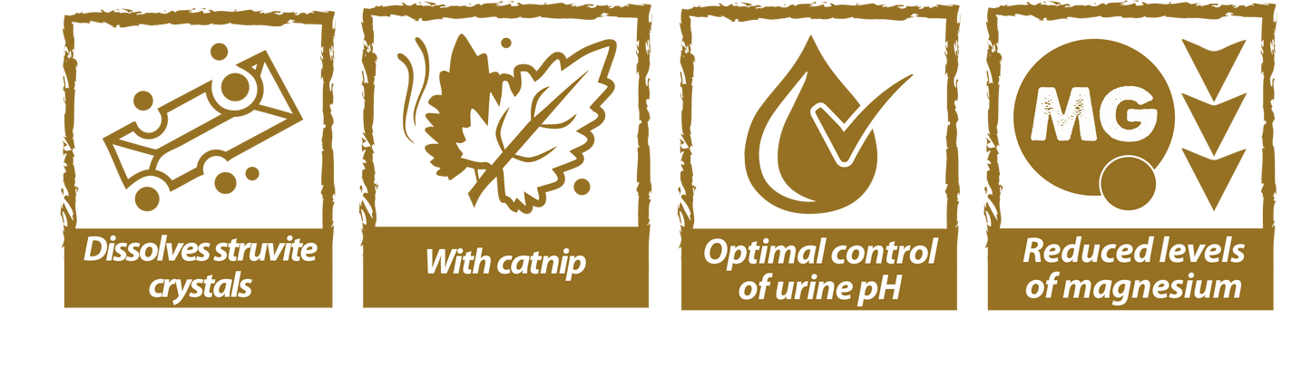 Pienso Natural Greatness Urinary-Struvite sin cereales para gatos con problemas urinarios