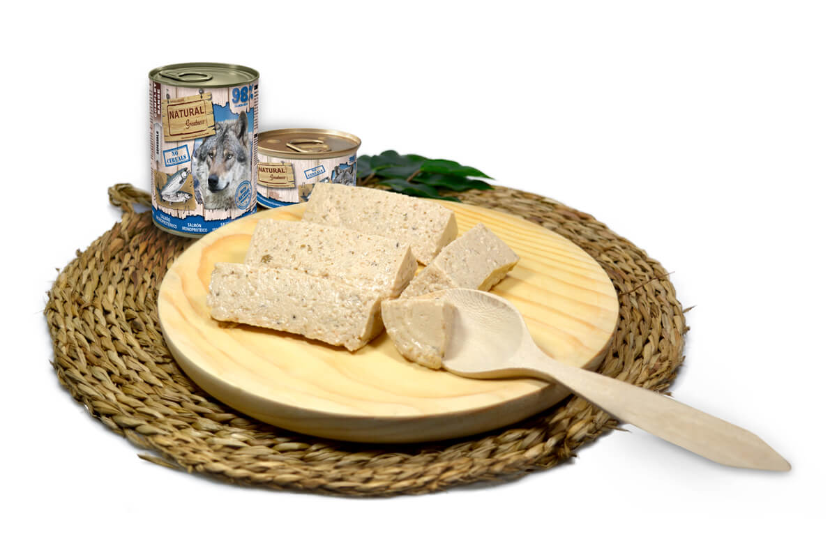 NATURAL GREATNESS Salmón Monoproteico | comida húmeda para perros. Gabo y Gordo E Shop, la mejor tienda online en las Islas Canarias, España, tienda online para mascotas, perros, gatos, conejos, tortugas, animales, accesorios para mascotas en general.
Gabo y Gordo E Shop in Canary Islands, the best store for pets, dogs, cats, rabbits, turtles, animals, pet accessories.
