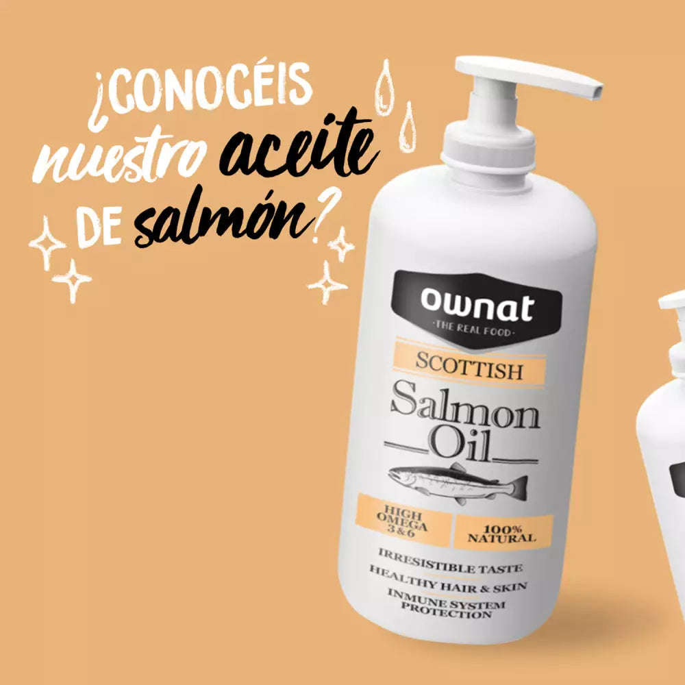 OWNAT Aceite de salmon para perros y gatos Gabo y Gordo Pet Shop en Las Palmas de Gran Canaria