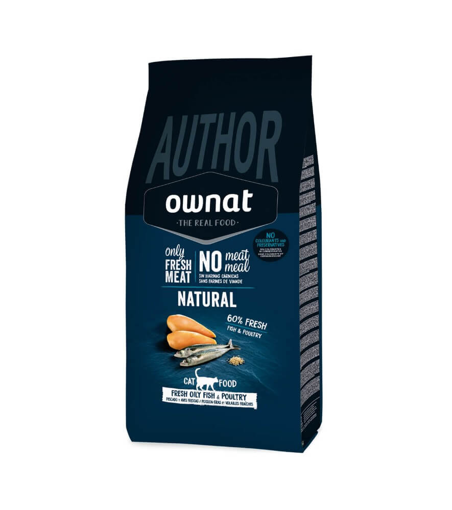OWNAT Author Oily Fish & Poultry para gatos adultos – Gabo y Gordo E Shop