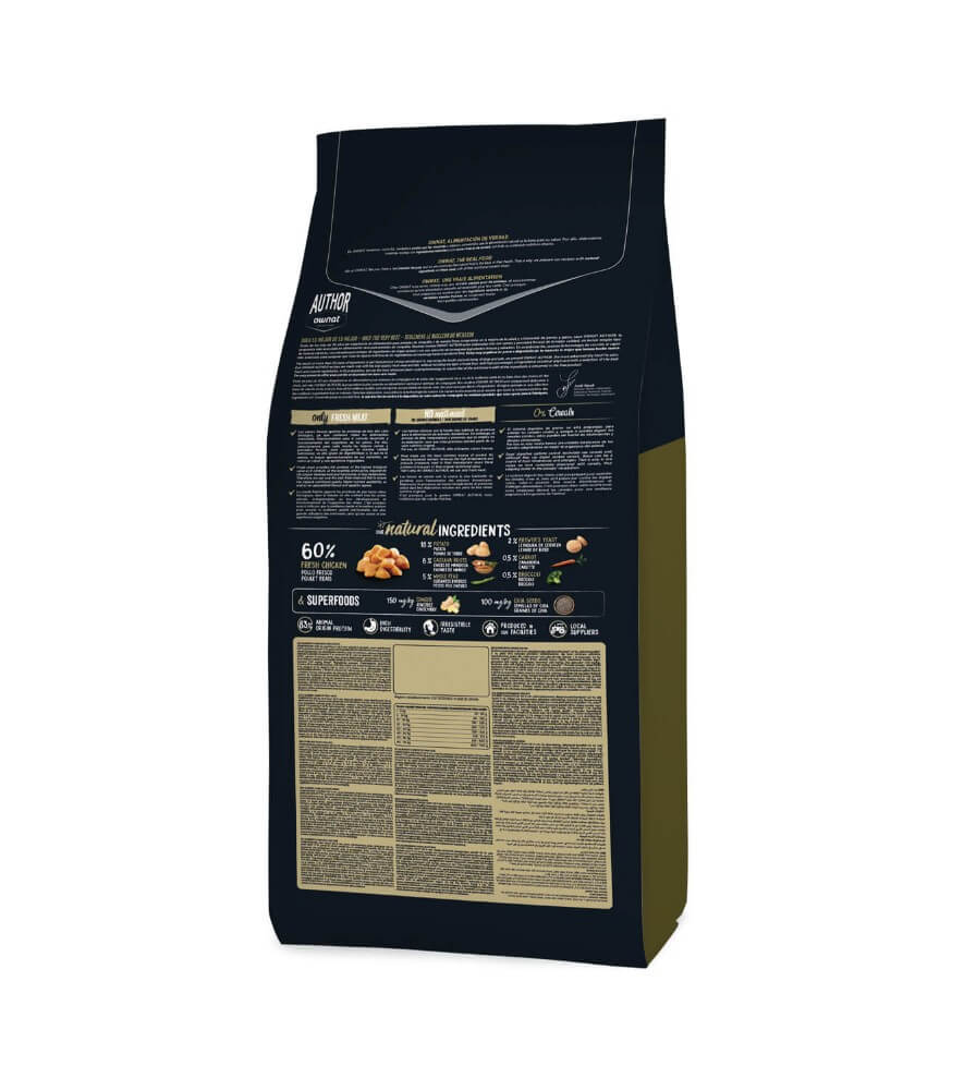 Ownat Author Sterilized Fresh Chicken – Pienso natural gatos esterilizados