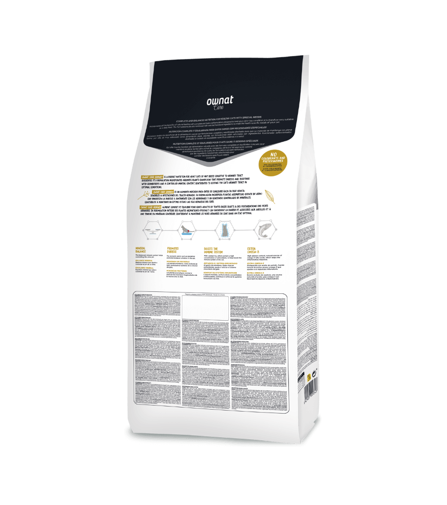 OWNAT Care Urinary – Pienso natural para gatos con problemas urinarios