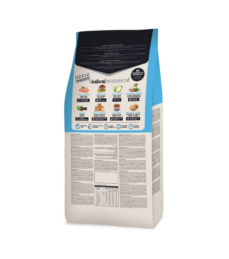 Pienso OWNAT Classic Junior Dog con pollo fresco para cachorros en Gran Canaria