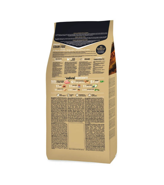 OWNAT Prime Grain Free Hair & Skin Care – Pienso sin cereales para gatos adultos con piel y pelo sensibles.