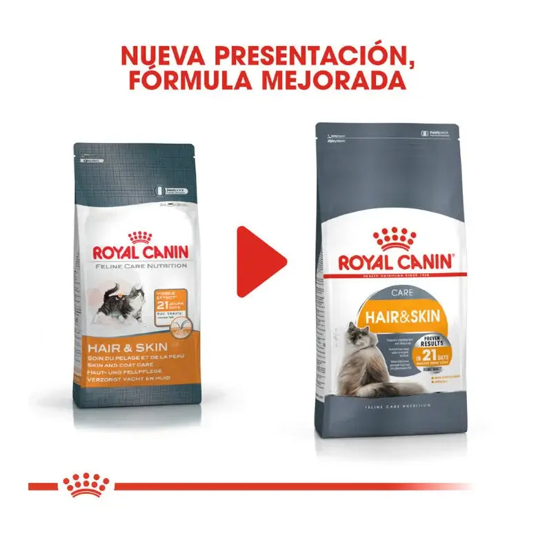 ROYAL CANIN Hair Skin / Pienso Para Gatos. Gabo y Gordo E Shop, la mejor tienda online en las Islas Canarias, España, tienda online para mascotas, perros, gatos, conejos, tortugas, animales, accesorios para mascotas en general. 
Gabo y Gordo E Shop in Canary Islands, the best store for pets, dogs, cats, rabbits, turtles, animals, pet accessories.