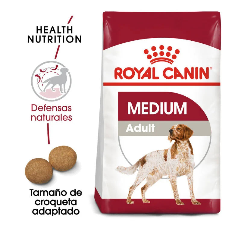 ROYAL CANIN Medium Adult Gabo y Gordo E Shop, la mejor tienda online en las Islas Canarias, España, tienda online para mascotas, perros, gatos, conejos, tortugas, animales, accesorios para mascotas en general. 
Gabo y Gordo E Shop in Canary Islands, the best store for pets, dogs, cats, rabbits, turtles, animals, pet accessories.