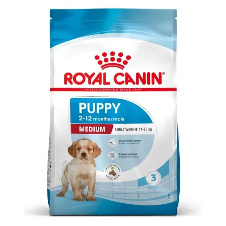 ROYAL CANIN MEDIUM PUPPY Gabo y Gordo E Shop, la mejor tienda online en las Islas Canarias, España, tienda online para mascotas, perros, gatos, conejos, tortugas, animales, accesorios para mascotas en general. 
Gabo y Gordo E Shop in Canary Islands, the best store for pets, dogs, cats, rabbits, turtles, animals, pet accessories.