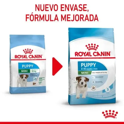 ROYAL CANIN Puppy Mini Gabo y Gordo E Shop, la mejor tienda online en las Islas Canarias, España, tienda online para mascotas, perros, gatos, conejos, tortugas, animales, accesorios para mascotas en general. 
Gabo y Gordo E Shop in Canary Islands, the best store for pets, dogs, cats, rabbits, turtles, animals, pet accessories.