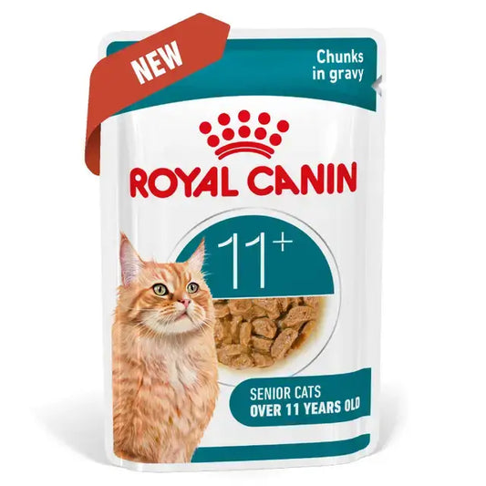 Royal Canin Ageing 11+ en salsa comida húmeda para gatos sénior en Gran Canaria